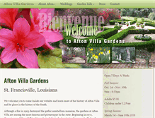 Tablet Screenshot of aftonvilla.com